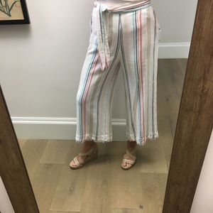 Cloth and Stone linen/rayon crop pants